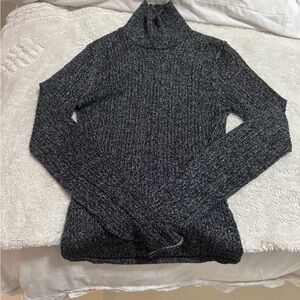 rag & bone Charcoal Turtleneck Sweater